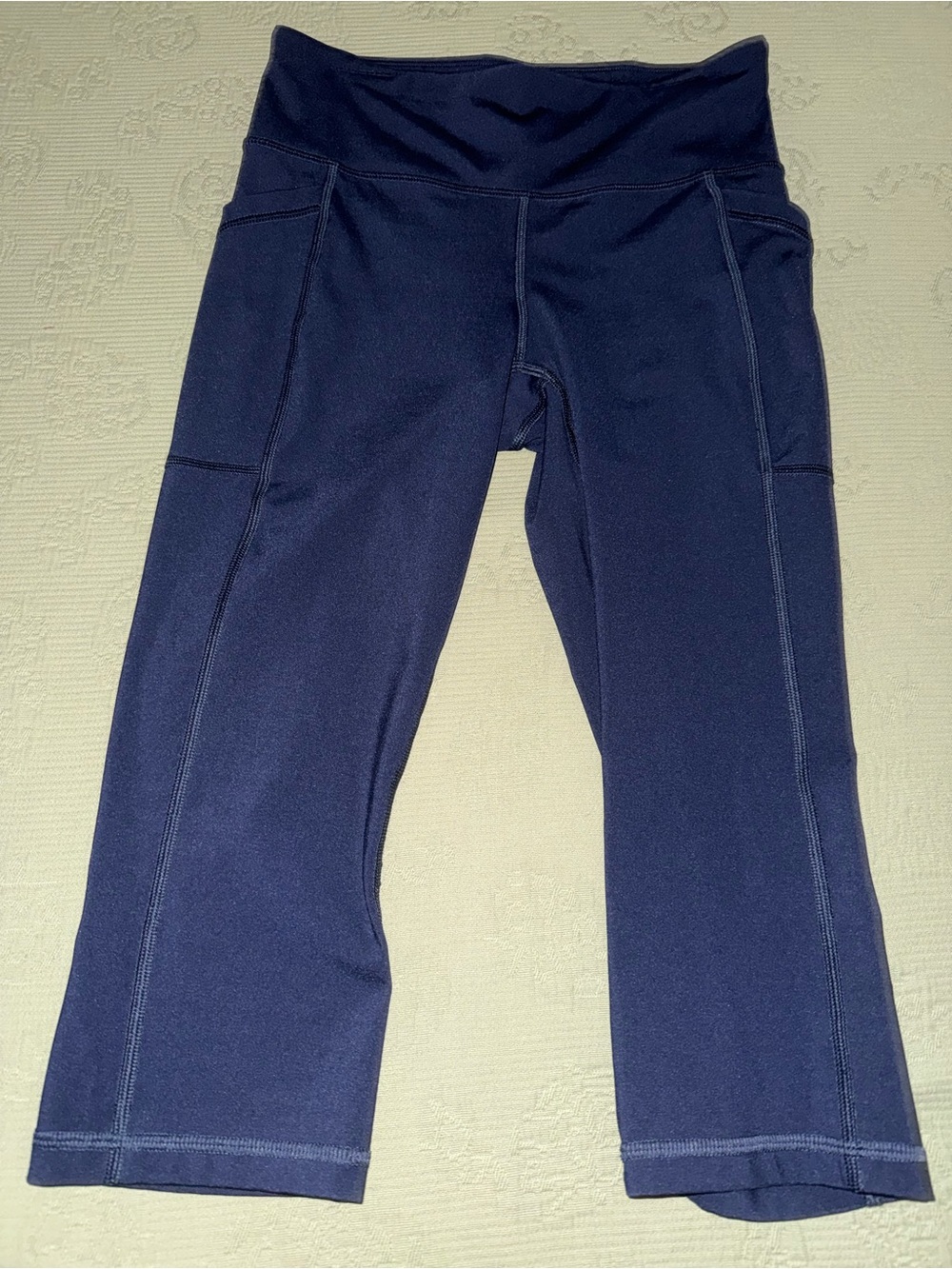 Jockey Navy High-Rise Capri Leggings